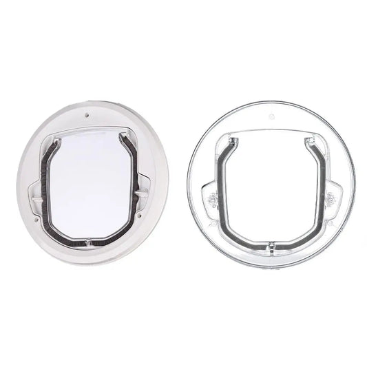 4-Way Locking Pet Flap Door – For Glass, Screens, and Sliding Doors